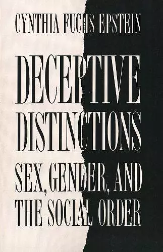 Deceptive Distinctions cover