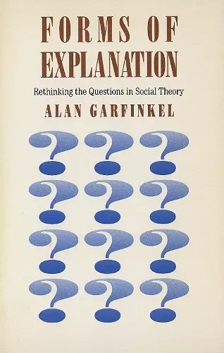 Forms of Explanation cover