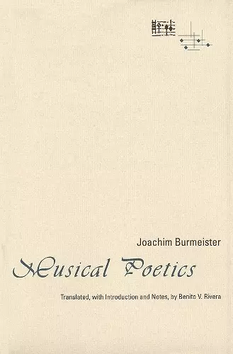 Musical Poetics cover