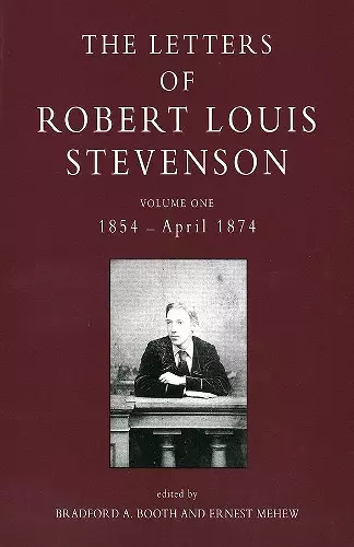 The Letters of Robert Louis Stevenson cover