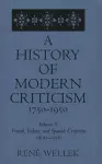 French, Italian, and Spanish Criticism, 1900-1950 cover