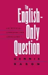 The English-Only Question cover