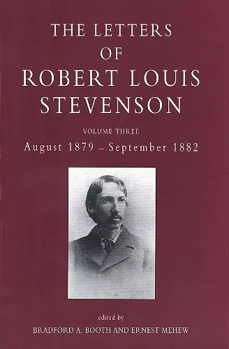 The Letters of Robert Louis Stevenson cover