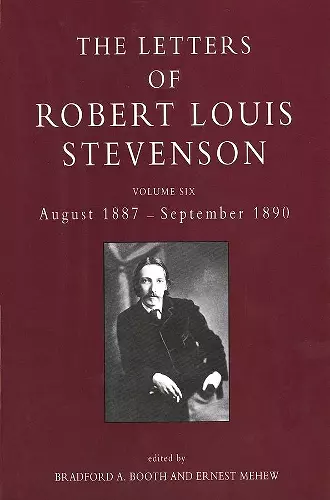 The Letters of Robert Louis Stevenson cover