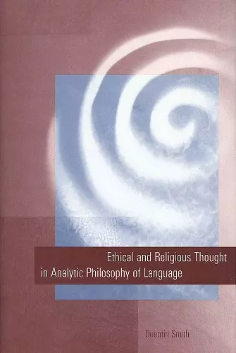 Ethical and Religious Thought in Analytic Philosophy of Language cover