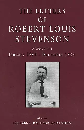 The Letters of Robert Louis Stevenson cover