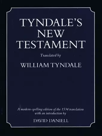 Tyndale's New Testament cover