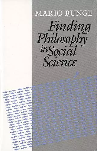 Finding Philosophy in Social Science cover