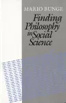 Finding Philosophy in Social Science cover