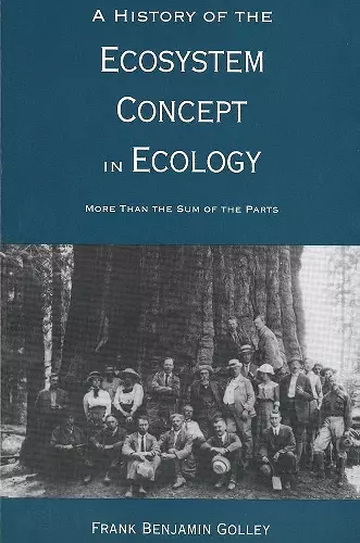 A History of the Ecosystem Concept in Ecology cover