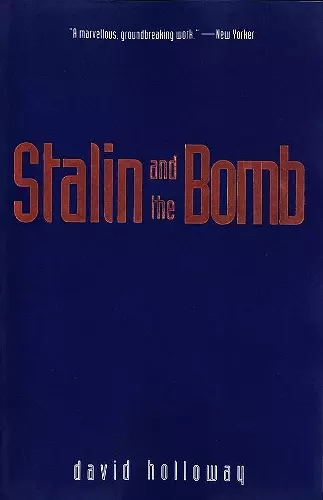 Stalin and the Bomb cover