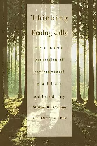 Thinking Ecologically cover