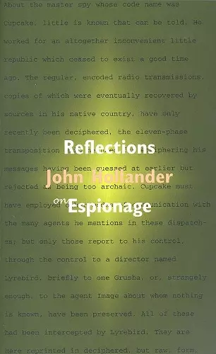 Reflections on Espionage cover