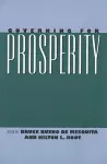 Governing for Prosperity cover