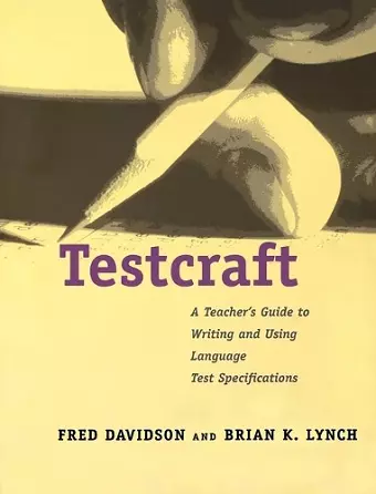 Testcraft cover