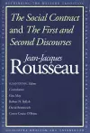 The Social Contract and The First and Second Discourses cover