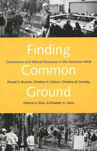 Finding Common Ground cover