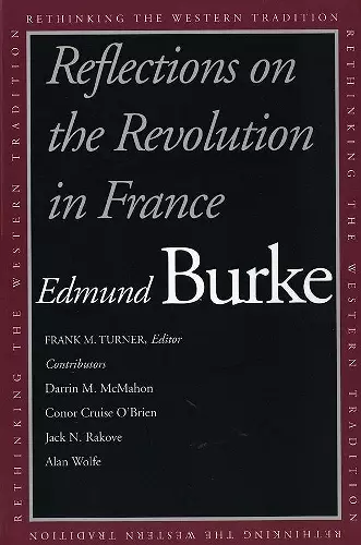 Reflections on the Revolution in France cover