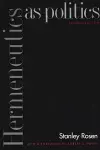 Hermeneutics as Politics cover