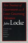Two Treatises of Government and A Letter Concerning Toleration cover