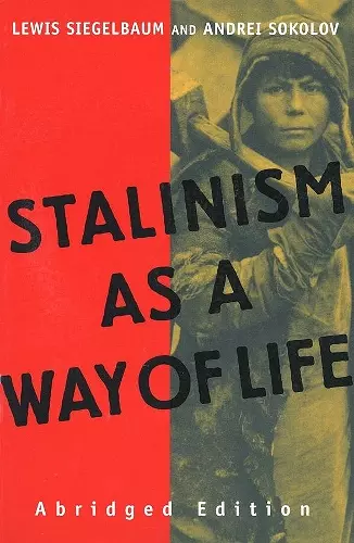 Stalinism as a Way of Life cover