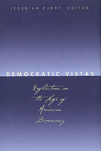 Democratic Vistas cover