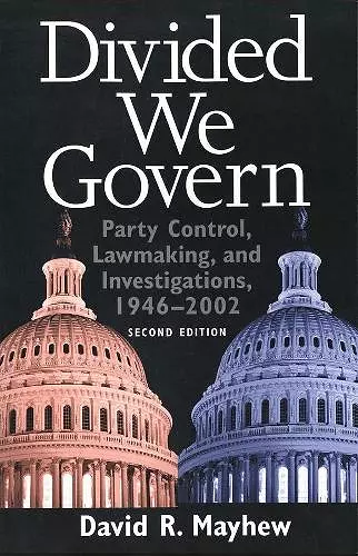 Divided We Govern cover