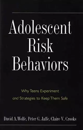 Adolescent Risk Behaviors cover