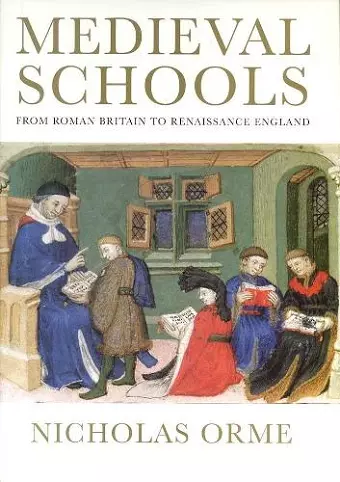 Medieval Schools cover