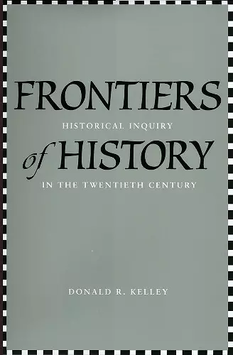 Frontiers of History cover