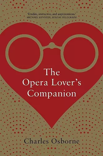 The Opera Lover’s Companion cover