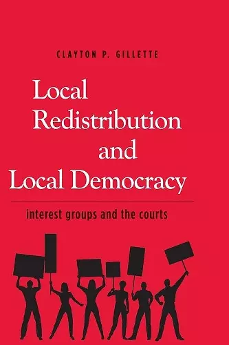 Local Redistribution and Local Democracy cover