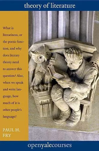 Theory of Literature cover