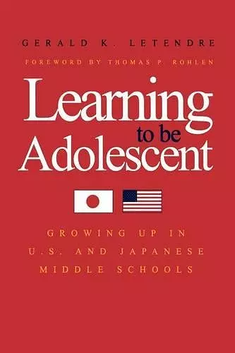 Learning to Be Adolescent cover