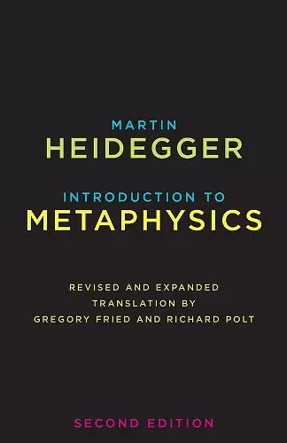 Introduction to Metaphysics cover