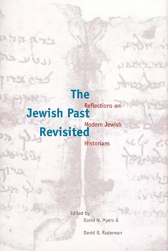 The Jewish Past Revisited cover