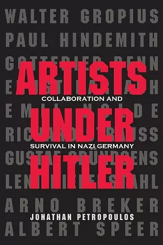 Artists Under Hitler cover