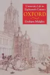 University Life in Eighteenth-Century Oxford cover