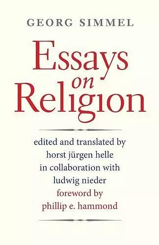 Essays on Religion cover