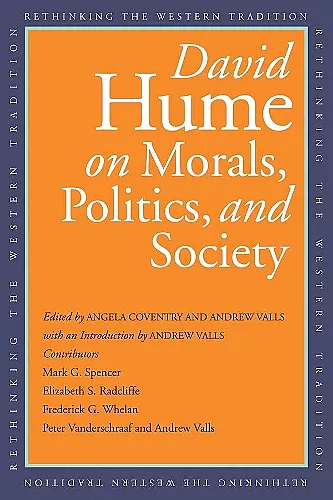 David Hume on Morals, Politics, and Society cover