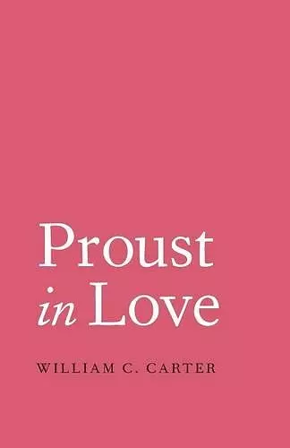 Proust in Love cover