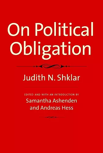 On Political Obligation cover