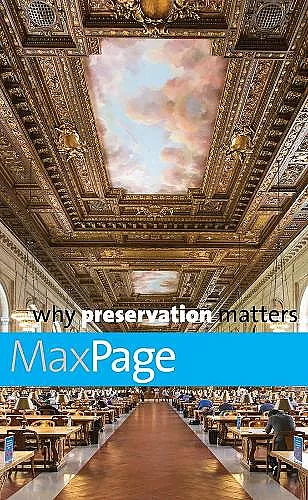 Why Preservation Matters cover