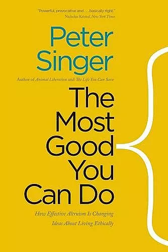 The Most Good You Can Do cover