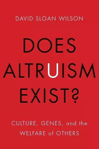 Does Altruism Exist? cover