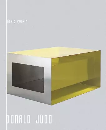 Donald Judd cover