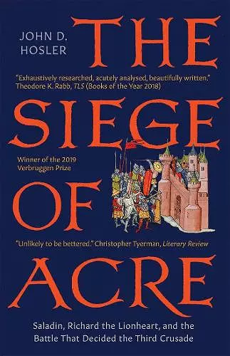 The Siege of Acre, 1189-1191 cover