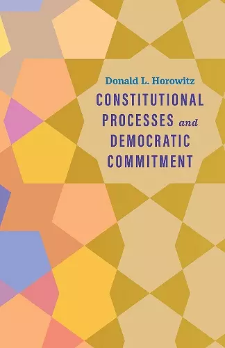 Constitutional Processes and Democratic Commitment cover