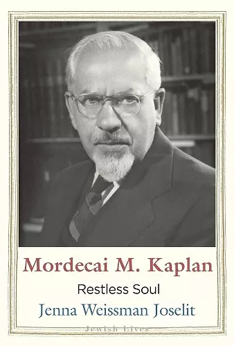 Mordecai M. Kaplan cover