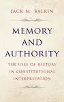 Memory and Authority cover